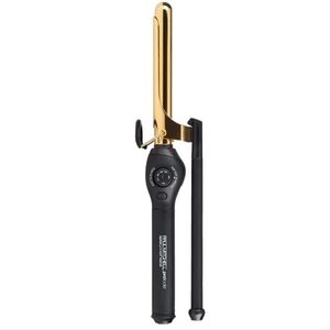 New PAUL MITCHELL Gold and Black Curling Iron 1" TIGHT CURLS MARCEL IRON